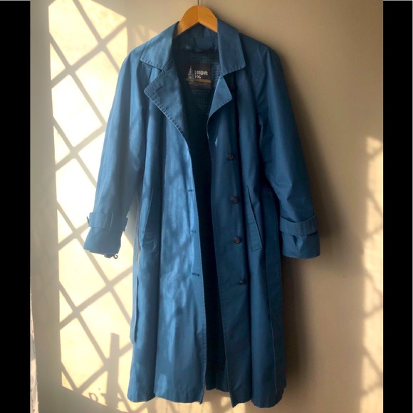 London Fog Jackets & Blazers - Vintage London Fog Coat Removable Wool Liner USA